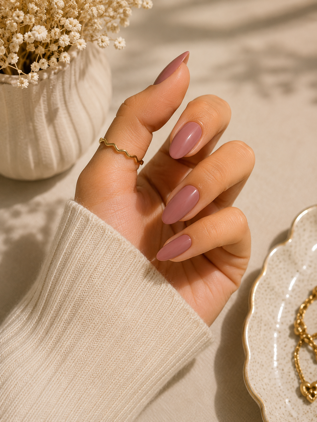 Nude nails